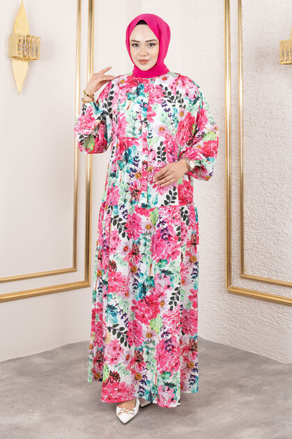 Lamia Dress Tsd250211 Fuchsia