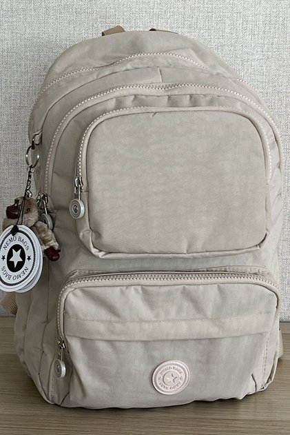 Unisex Dirty Cream Backpack School Bag Laptop And Travel Bag Waterproof Sports Bag