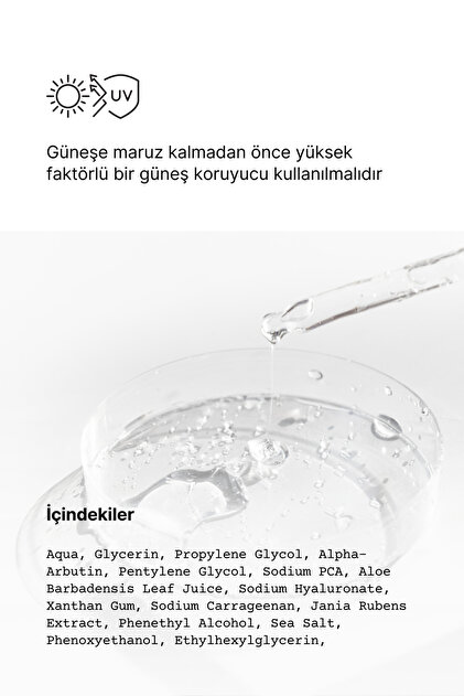 anocin Arbutin %2+ Hyaluronic acid Aydınlatıcı serum No:1 - Fiyatı