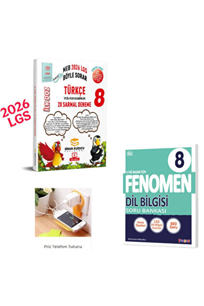 SİNAN KUZUCU YAYINLARI SİNAN KUZUCU 8.SINIF İLK DOZ TÜRKÇE DENEME