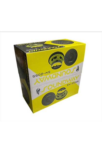 Soundway SW2055 20CM MİDRANGE 200RMS - Fiyatı, Yorumları