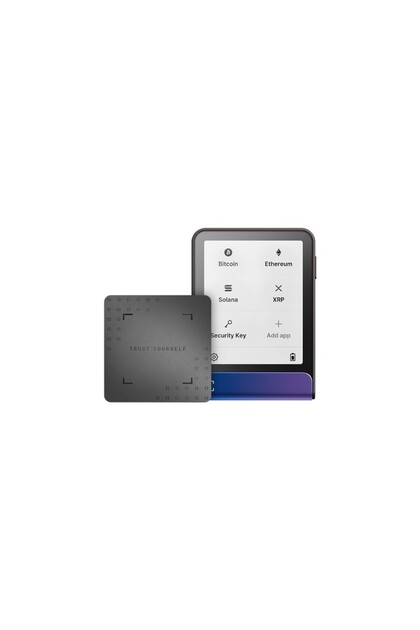 Flex Neptün Mavisi Kripto Donanım Cüzdanı ve Recovery Key - Soğuk Cüzdan