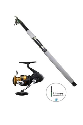 shimano Fx 4000 Fc & Balza Panorama 240cm Mix Carbon Teleskopik