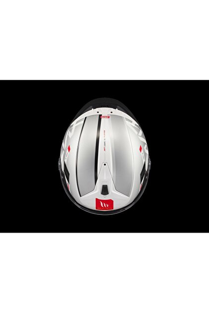 MT Helmets KASK MT COSMO SV Silence A2 Gloss GÜMÜŞ GÖZLÜKLÜ