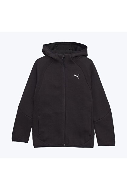 Puma Teamcup Casuals Hooded Jkt Erkek Ceketi 65798703 Siyah