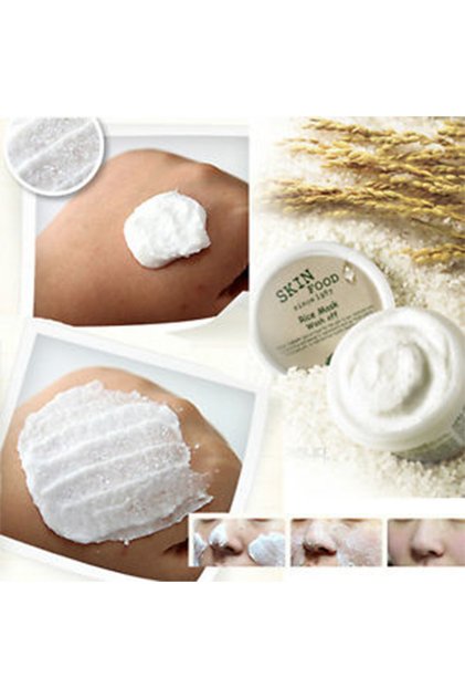 Skin Food Rice Mask Scrub and Exfoliator for the Skin | Rice 100g