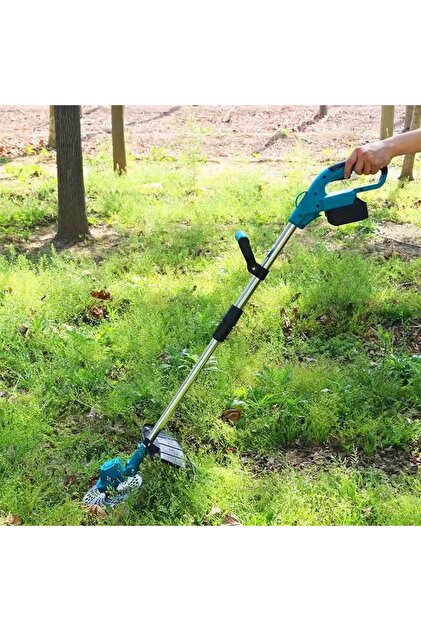 CETHERR GERMAN Şarjlı Uzatma Kollu Çalı Ot Çim Biçme Tırpan Ve Jet