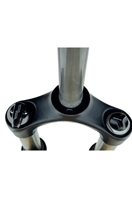 Bike And Art Parlak Siyah Sr Suntour XCR- RL 27.5 Air 100mm Havalı