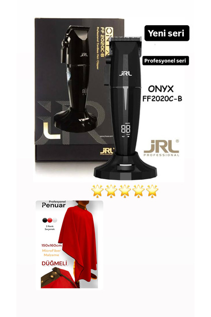 jrl Onyx 2020C Profesyonel Kablosuz Saç Sakal Kesme Makinesi