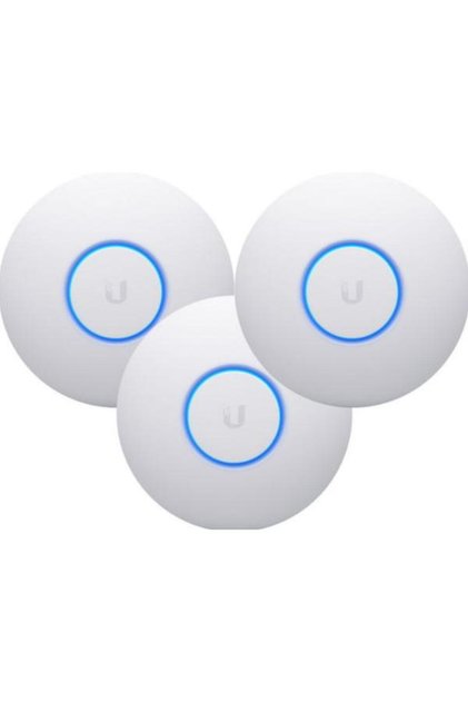 Kit Access Point UAP-NANOHD-3, Gigabit, Dual Band, 2033 Mbps, 3 Bucăți (Alb)