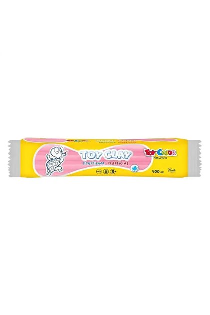 Plastilin Kurumayan Modelleme Hamuru 500 gr Pembe 1009.006