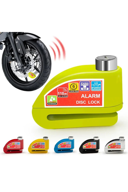 Motosiklet Alarmlı Disk Kilidi