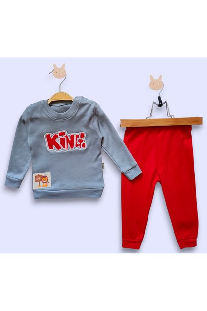 Seasonal Cotton Interlock Combed Baby Set