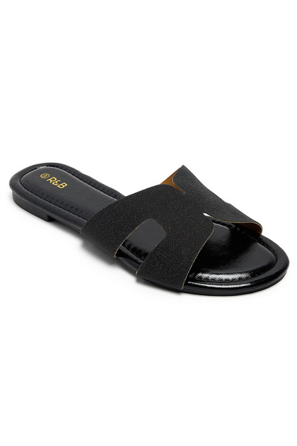 Textured Flat Sandals