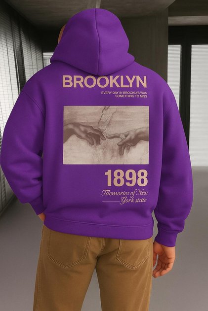 Brooklyn Printed Sweatshirt