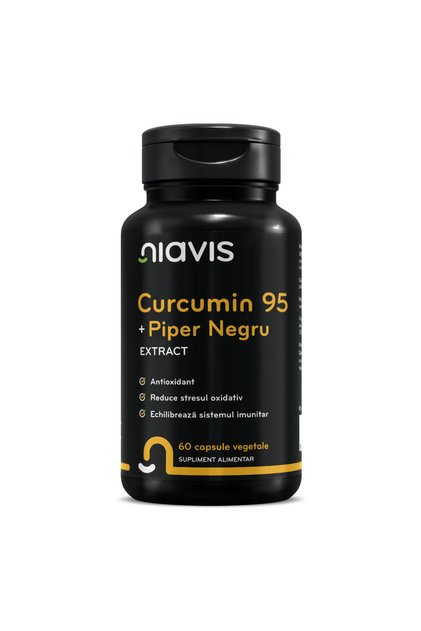 Curcumin 95 + Piper Negru Extract 60cps