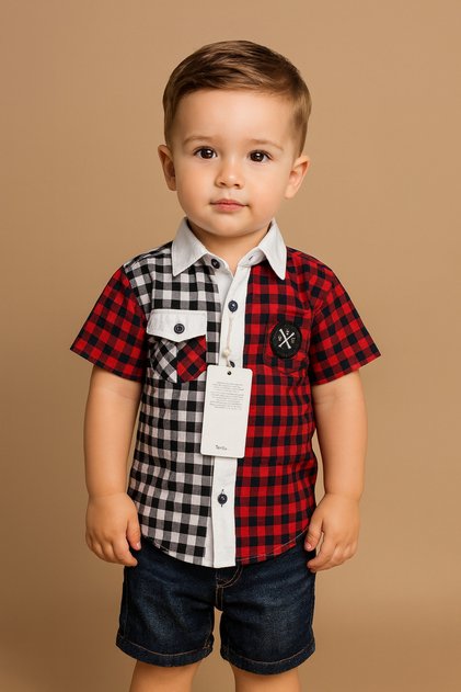 Luxury Suit with Shirt and Embroidered Applique