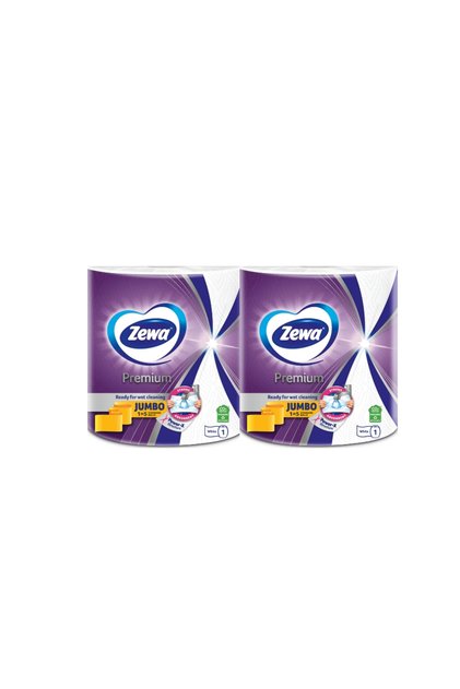 Pachet Prosoape de hartie Jumbo, 3 straturi, 2 role, 460 foi