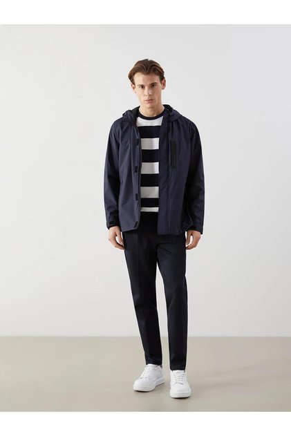 Lcwaikiki Standard Fit Hooded Men's Coat (W5)