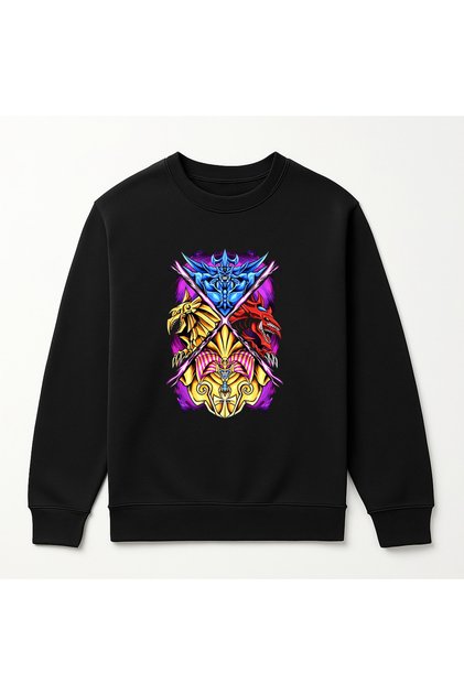 Yu-Gi-Oh Unisex Cotton Sweatshirt