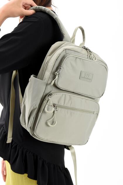 Ultra Light Stylish and Waterproof Medium Backpack Mink Model: (571-13-9D)