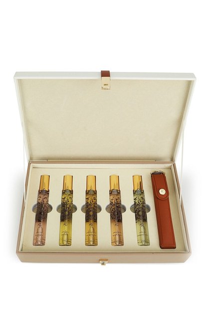 Mini Leather Box & Pouch 5-Piece Gift Set
