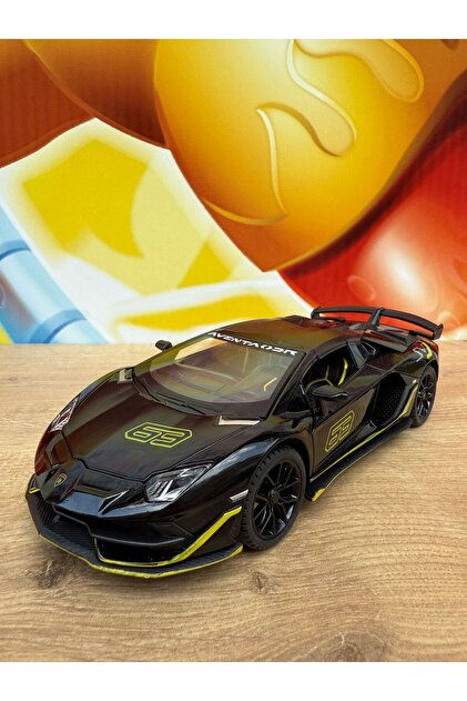 scntoys LAMBORGHİNİ AVENTADOR SVJ DİECAST MODEL ARABA SESLİ IŞIKLI