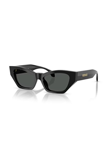 Versace VE 4488U GB187 53 Kadın Cat Eye Siyah Kemik Güneş Gözlüğü
