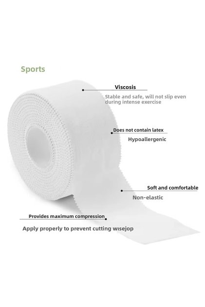 Rigid Fixation Adhesive Sports Bandage 3.7cm X 10 Mt Volleyball, Boxing, Basketball, Football