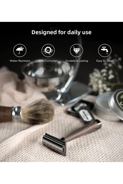 valkyrie 1. Quality Stainless Steel Double Edge Manual Shaving