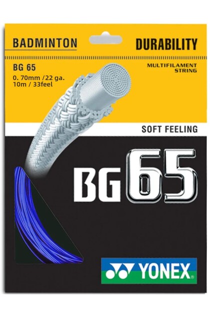 Snur pentru rachetă de badminton BG65 10 m albastru
