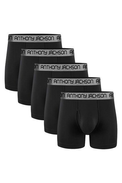 Stretch Fabric 5-Pack Premium Men's Long Leg Boxer ShadowLine