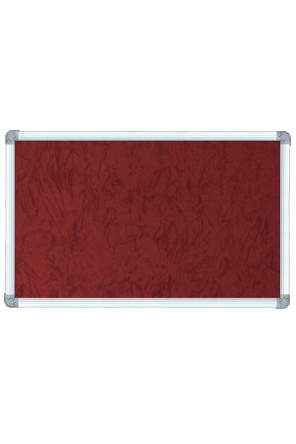 Kumaş Kaplı mantar Pano - Alüminyum Çerçeve - 60X120 CM Kumaşlı Pano - Okul Panosu - Sınıf Panosu