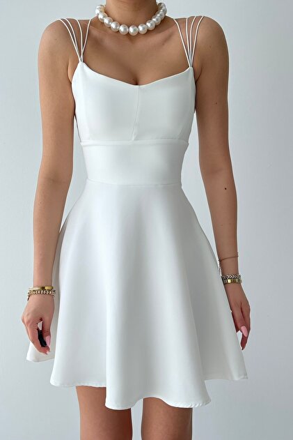 white christmas dresses Chic Affair Ruched Bell Sleeve Bodycon Mini Dress main image 1