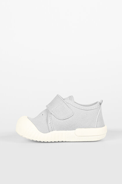 【bebe】POP2 Vicco Anka II Model Unisex İlk Adım ve Bebek Gri Günlük Ayakkabı