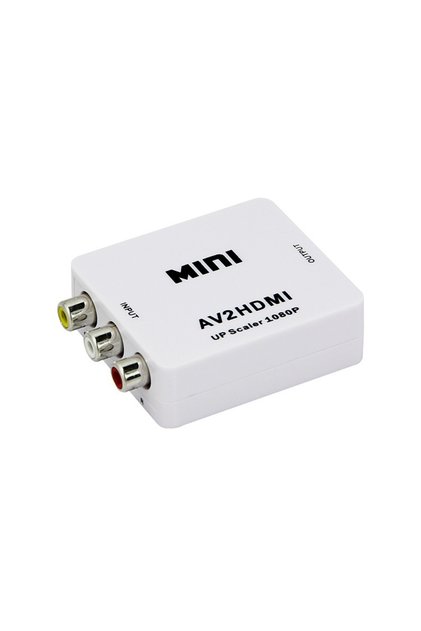 Mini convertor AV(RCA) la HDMI, 1080p, video si audio stereo, HOPE R