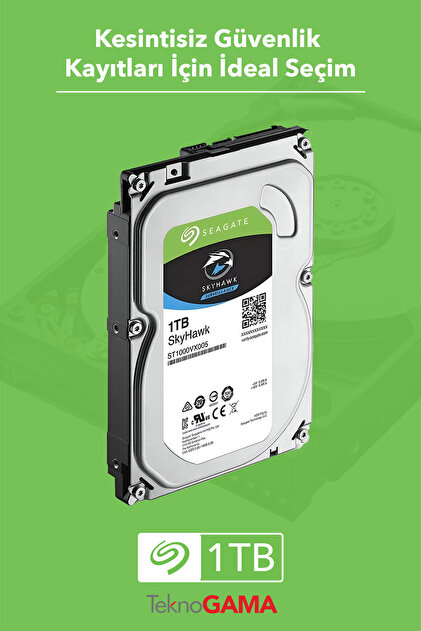 ✨4個セット✨HDD 1000GB✨大容量1TB✨2.5インチ✨10-05 SKYHAWK Seagate 1 Tb Harddisk Hdd - Fiyatı, Yorumları