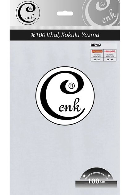 CENK WRITE WHITE COLOR 100 CM مع أكياس مستوردة