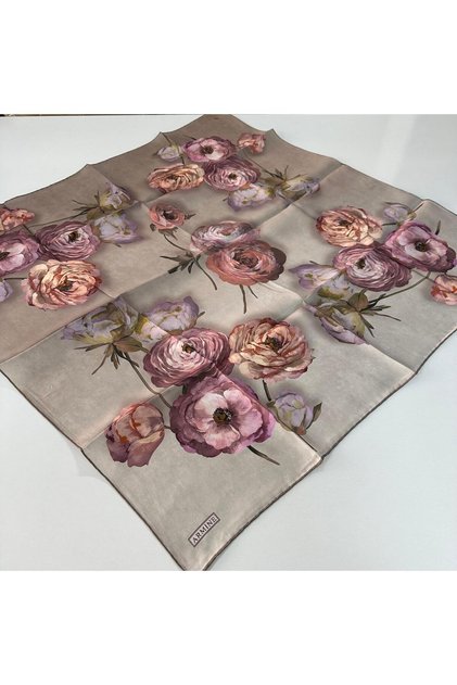 2026 Autumn-Winter Season Pure Sura Silk Scarf Pku0601