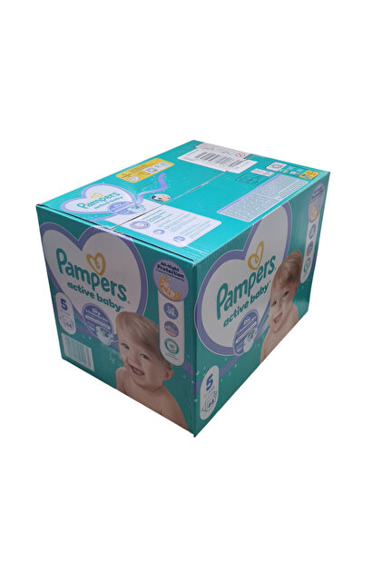 Scutece Box, Active Baby All Night Protection, Marimea 5, 11-16 Kg, 64 bucati