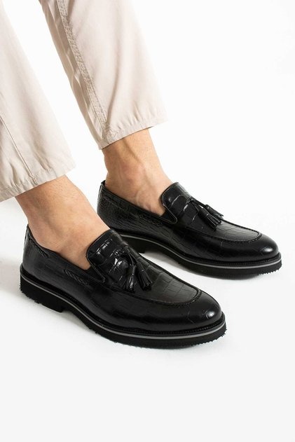 Laceless Tasseled Eva Sole Casual 331-10734 Men's Shoes