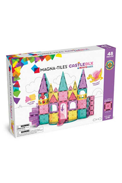 Magna Tiles Magna-Tiles Magna-Tiles Castle DLX + microMAGS