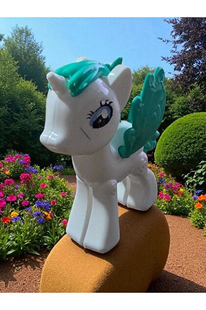 GOGO！unicorn GOGO！unicorn Gogo 2'li Renkli Unicorn Oyuncak Seti - Renkli ve