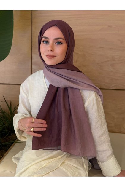 Gradient Cotton Shawl