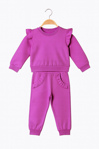 Girl's Tracksuit 2 Piece Set