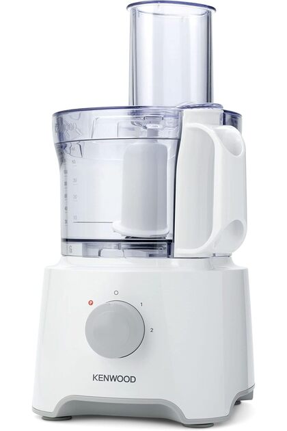 Food Processor 800W Multi-Functional With Reversible Stainless Steel Disk, Blender, Whisk Fd
