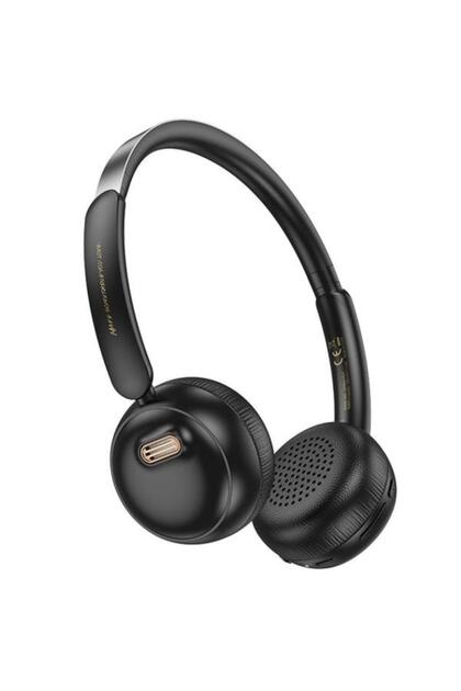 Casti stereo wireless W62, Bluetooth (negru)