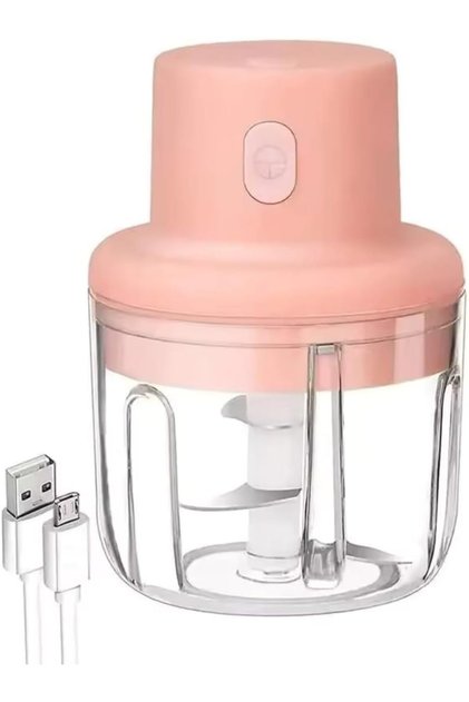 Mini Wireless Electric Food Chopper – USB Kitchen Blender for Garlic, Meat, Veggies & More