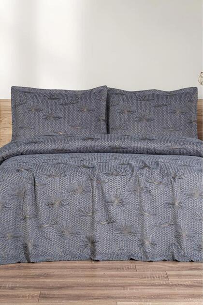 Hermes 3 Piece Double Pique Set 230X250 Gray