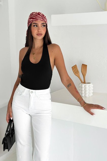 Women's High Collar Sleeveless Blouse